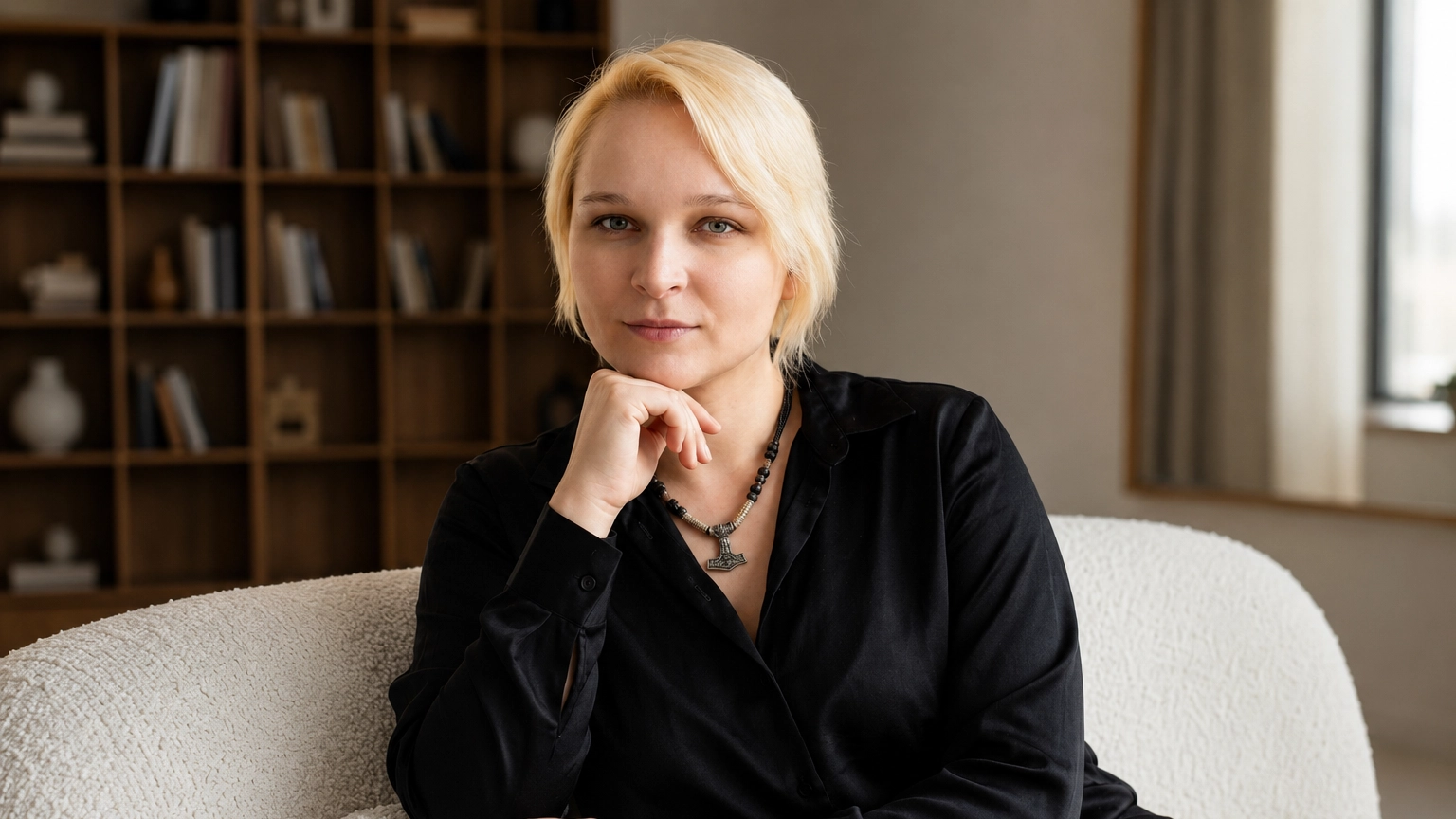 Stella Catucci, ritratto orizzontale
